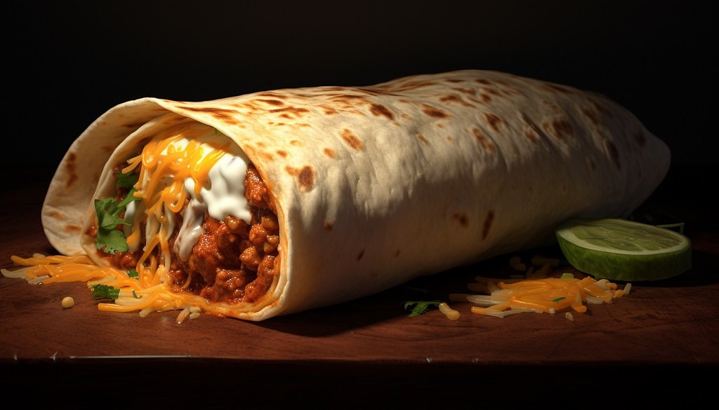 Burrito de chapulines